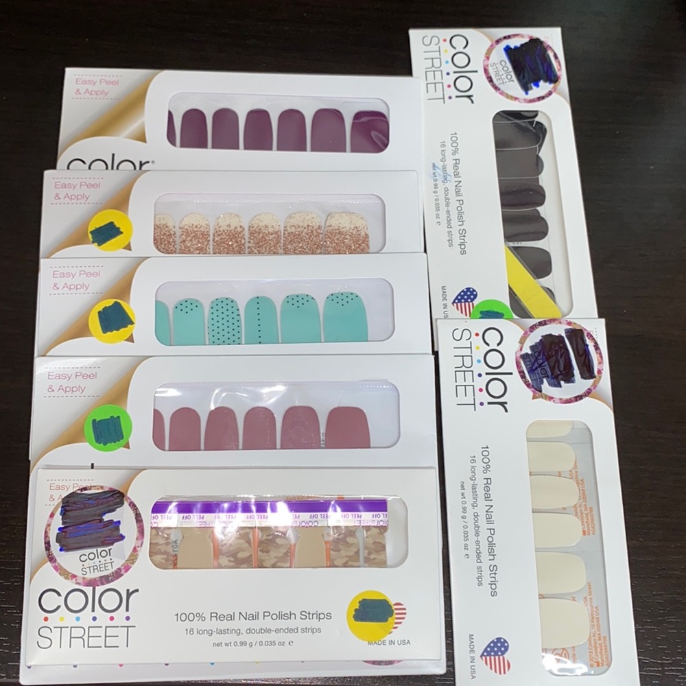 Color Street Nail Strips Bundle